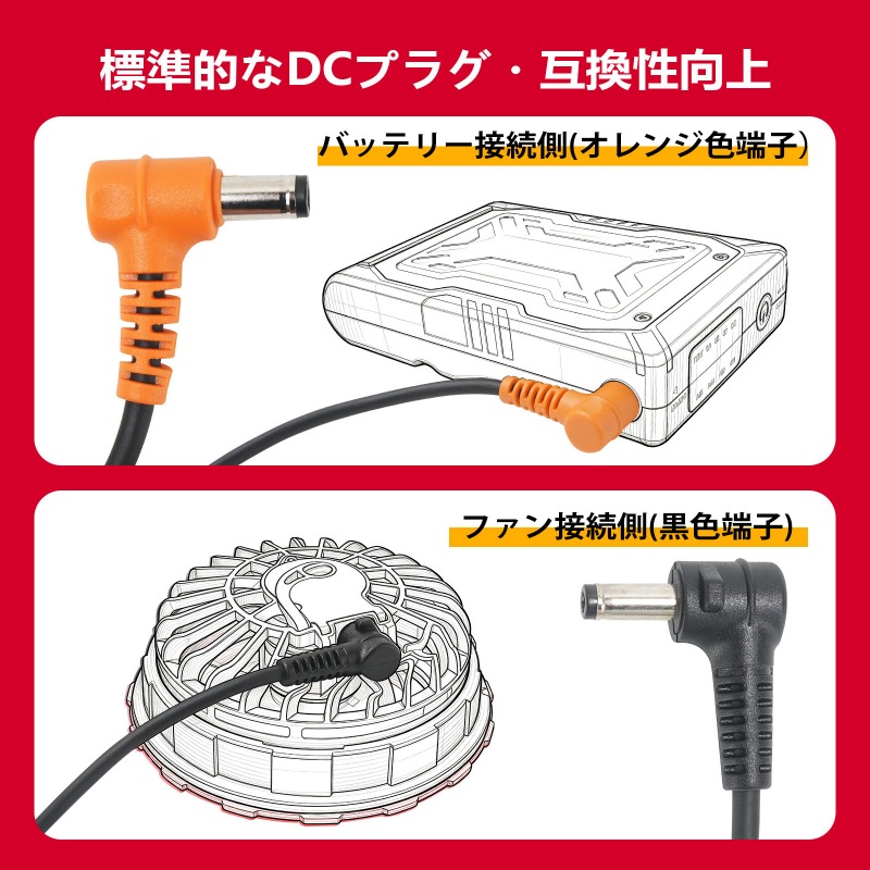 バートル ファンケーブル AC320の同等品